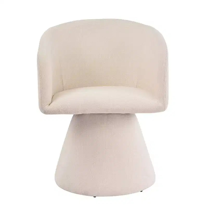 Set da pranzo moderno Christopher Knight Home Yodsak da 7 pezzi in legno e metallo con sedie girevoli a 180