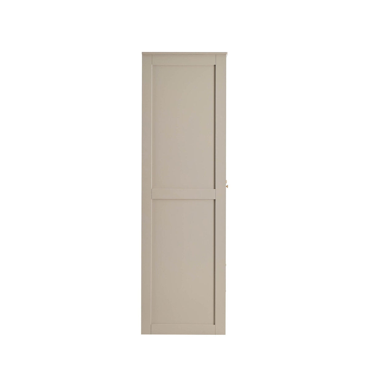 3 Door Wardrobe with Drawers - Taupe