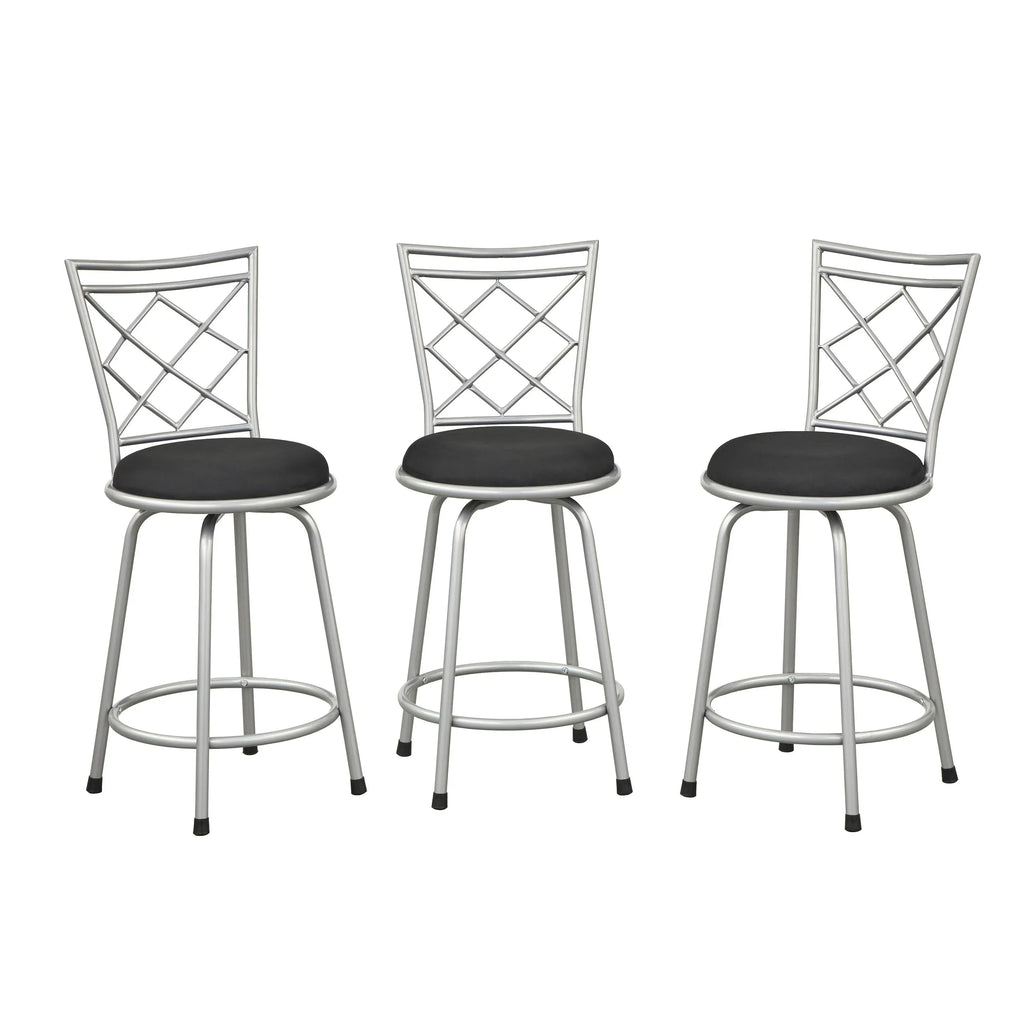 Simple Living Alyssa verstelbare draaikrukken (set van 3)