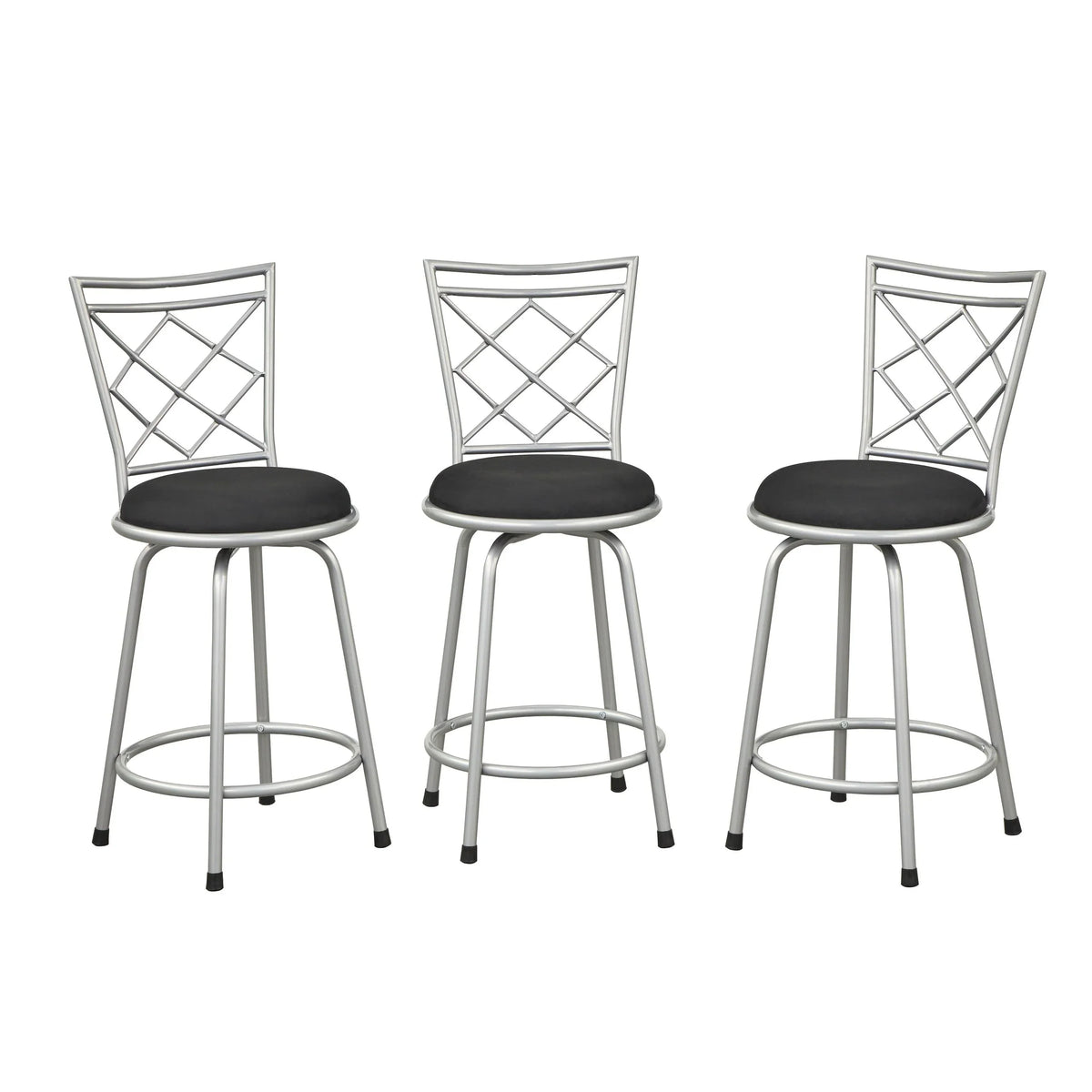 Simple Living Alyssa verstelbare draaikrukken (set van 3)