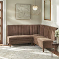 Set da banquette imbottita Lifestorey Kerrington a 3 pezzi con schienale trapuntato