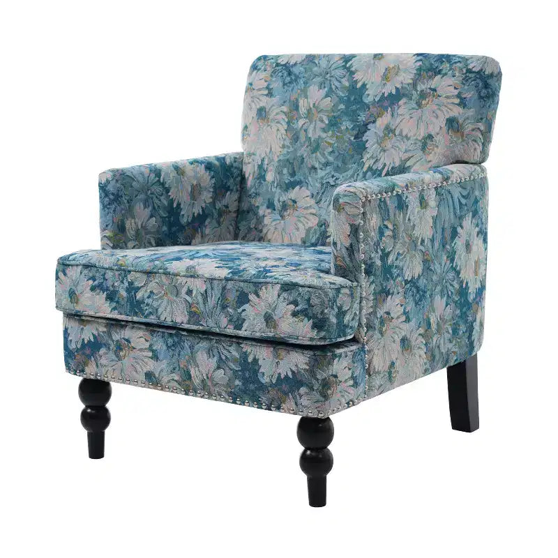 Christopher Knight Home Harrison moderner Clubsessel mit Stoffbezug und Ziernägeln