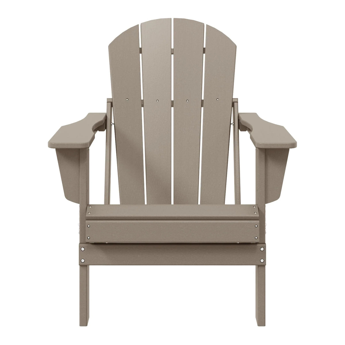 Polytrends Laguna Adirondack-Klappstuhl für die Terrasse, lichtecht und wetterbeständig