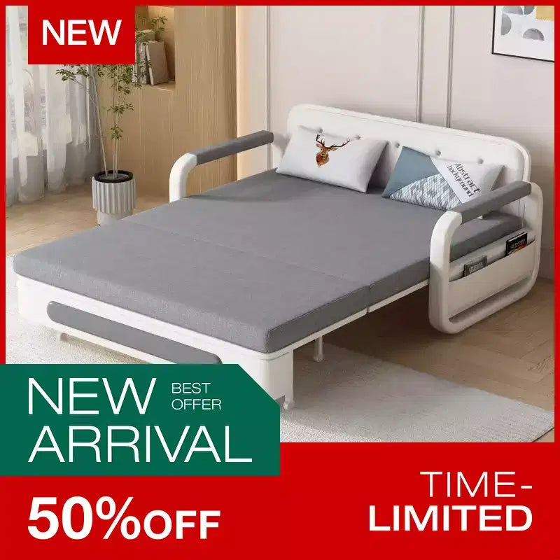 Divano letto moderno Luck Live da 62.2in., multifunzionale con contenitore