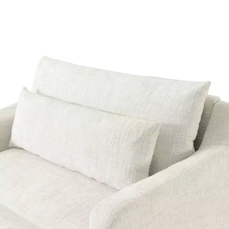 Extra diepe slaapfauteuil van chenille van Polibi