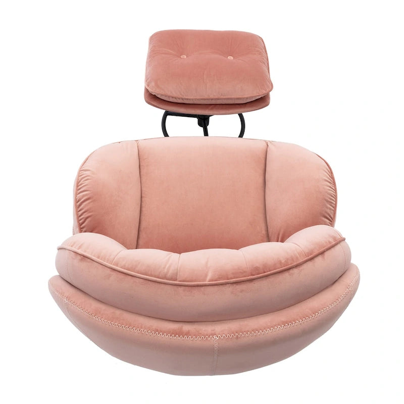 Polstersessel, TV-Sessel, Wohnzimmersessel mit Hocker