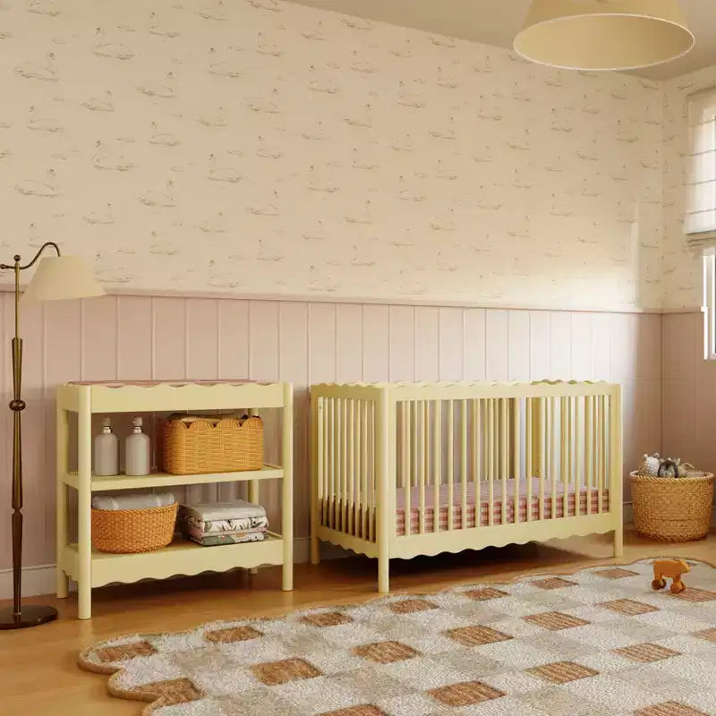 Lettino trasformabile 4 in 1 Babyletto Swell con kit di conversione in letto per bambini
