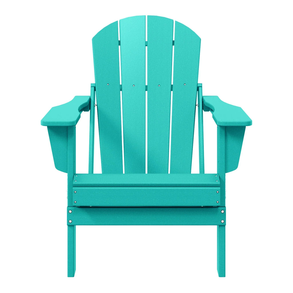 Polytrends Laguna Adirondack-Klappstuhl für die Terrasse, lichtecht und wetterbeständig