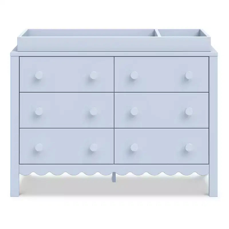 Cassettiera Scallop a 6 cassetti