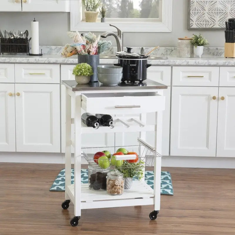 Carrello da cucina compatto e mobile Jake