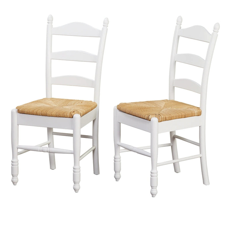 Sedia da pranzo Jessie con schienale a scala Simple Living (set da 2)