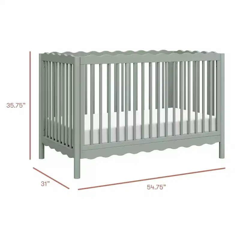Lettino trasformabile 4 in 1 Babyletto Swell con kit di conversione in letto per bambini