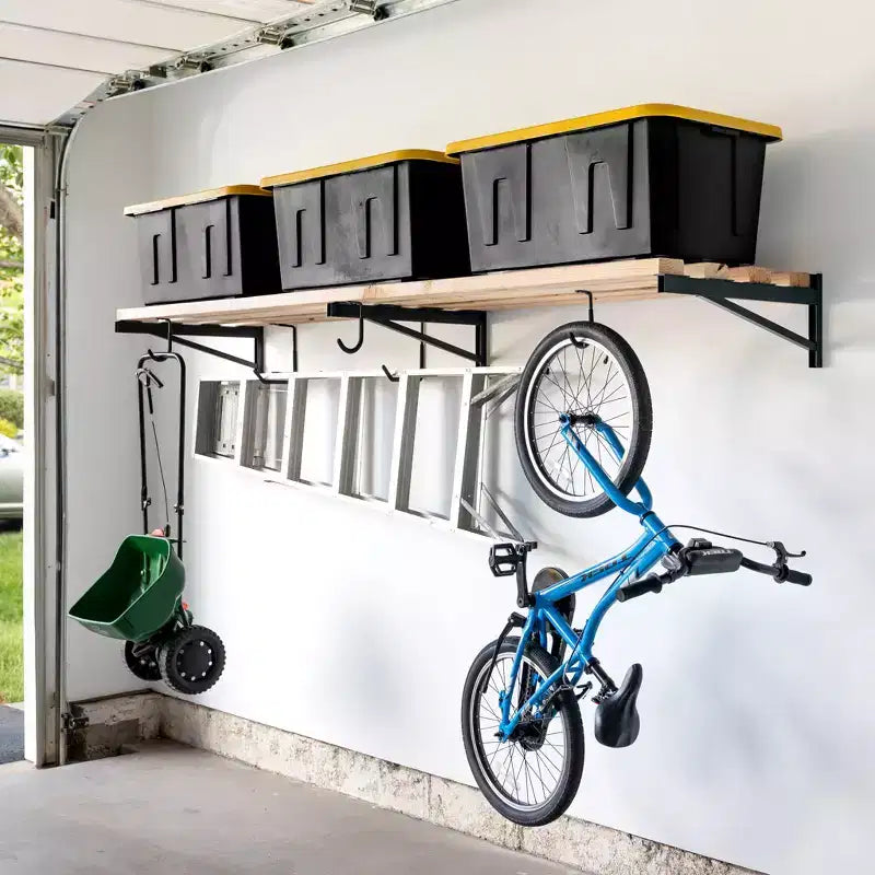 StoreYourBoard DIY-Wandregalhalterungen, 2' x 8' | Hochbelastbares Garagen-Wandregal