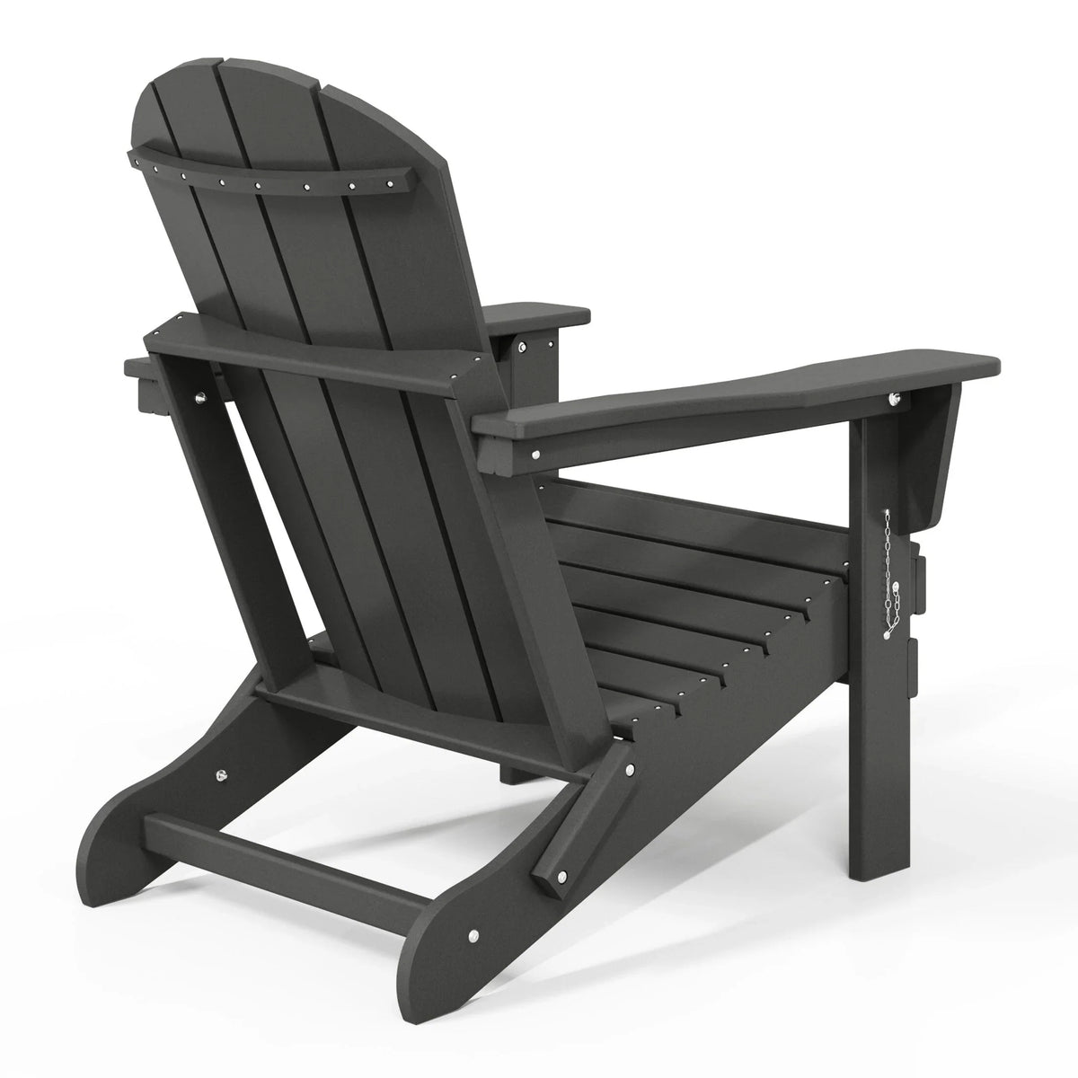 Polytrends Laguna Adirondack-Klappstuhl für die Terrasse, lichtecht und wetterbeständig