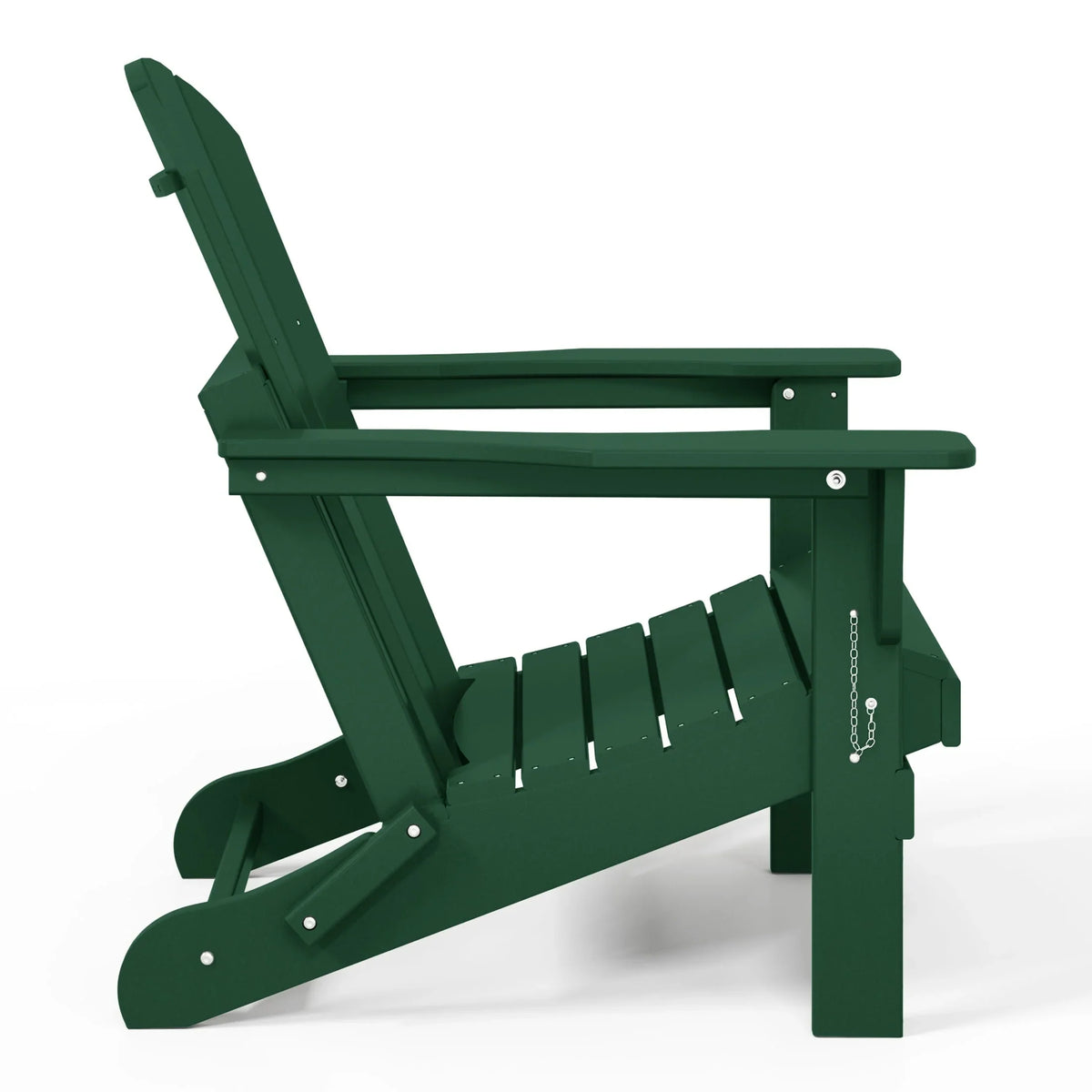 Polytrends Laguna Adirondack-Klappstuhl für die Terrasse, lichtecht und wetterbeständig