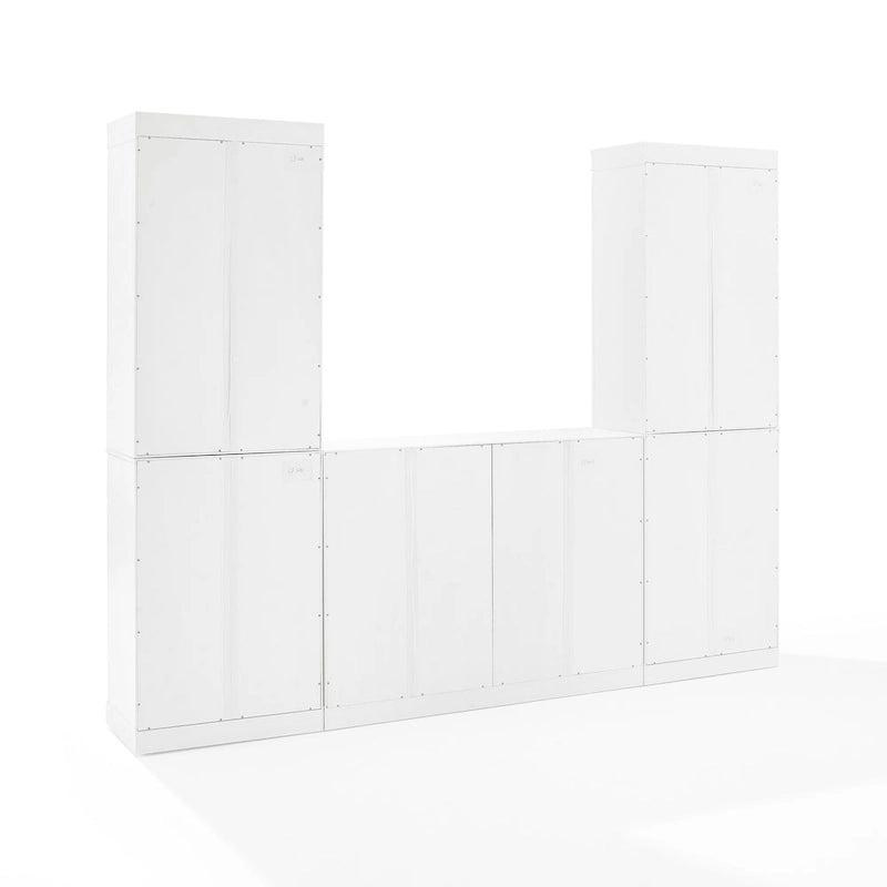 Ensemble de buffet et de garde-manger à portes vitrées Crosley Stanton, 3 pièces - 14.5x95x78