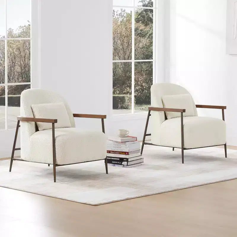 Poltrona moderna d'accento Spruce&Spring