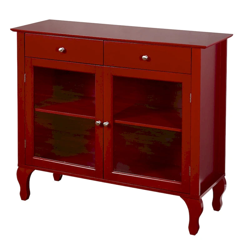 Credenza/buffet con ante in vetro Copper Grove Rawdon