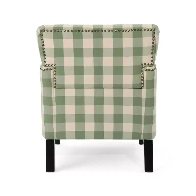 Christopher Knight Home Harrison moderner Clubsessel mit Stoffbezug und Ziernägeln