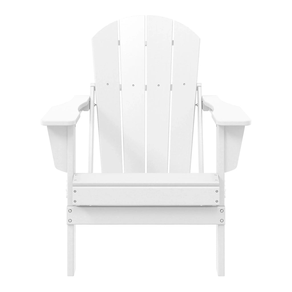 Polytrends Laguna Adirondack-Klappstuhl für die Terrasse, lichtecht und wetterbeständig