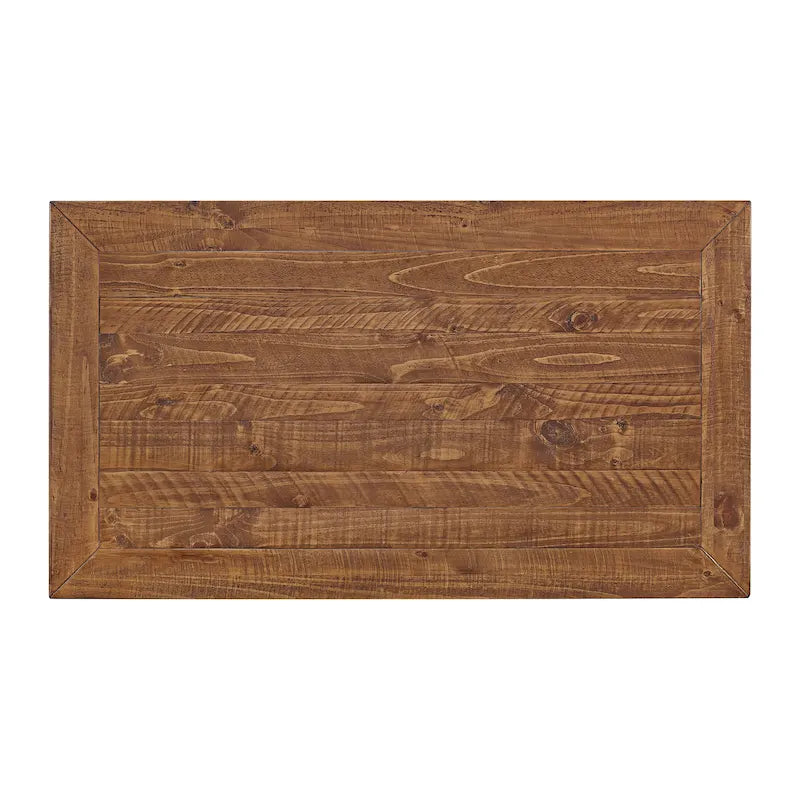 Tavolino da caffè Downington in legno massello con 2 cassetti di The Gray Barn