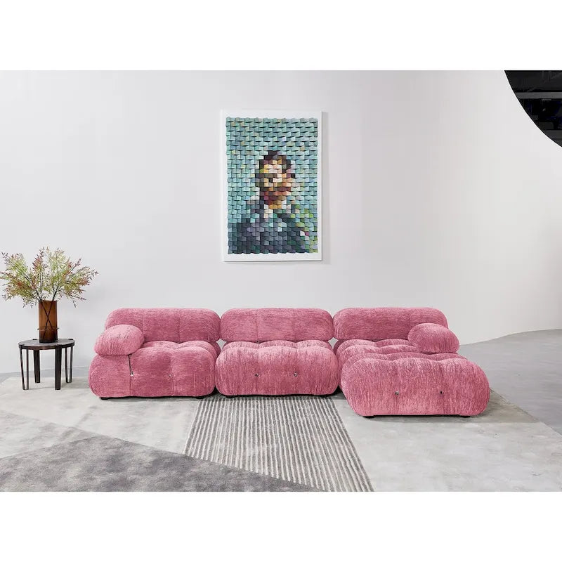 Daimion 4-teiliges Polsterecksofa