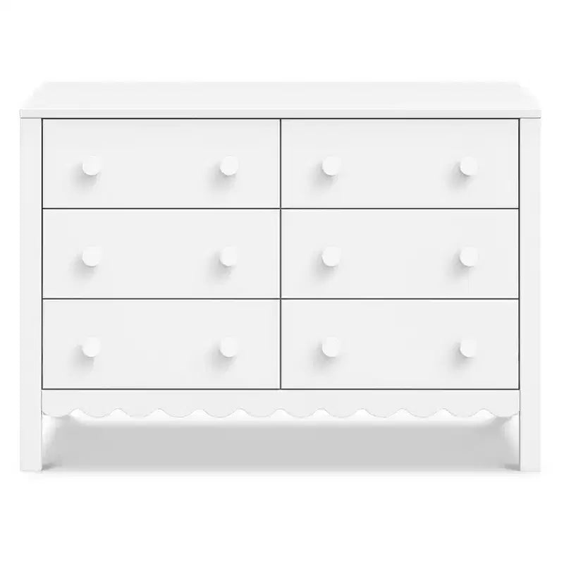 Cassettiera Scallop a 6 cassetti
