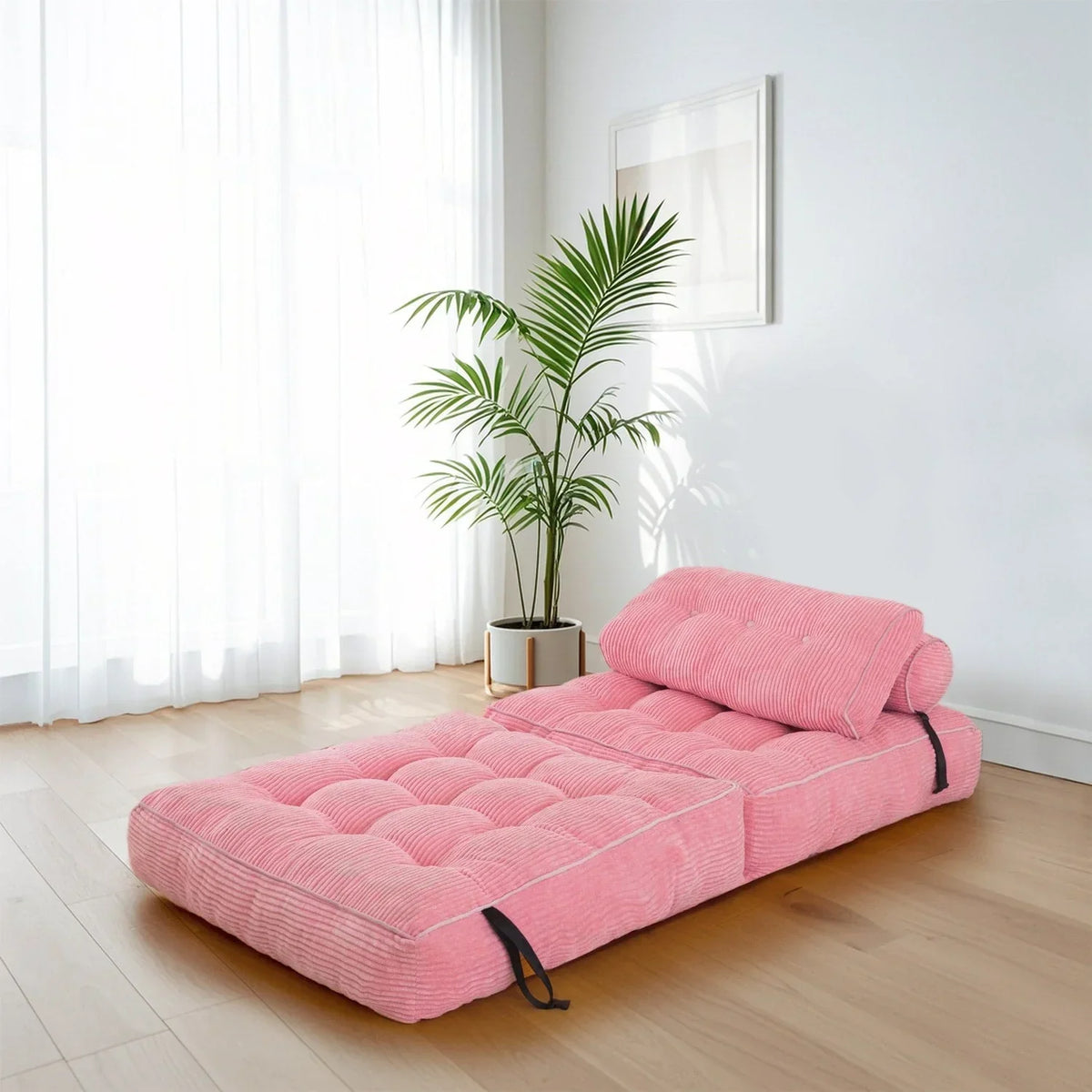 8 Cordsofa, Klappsofabett, Einzel