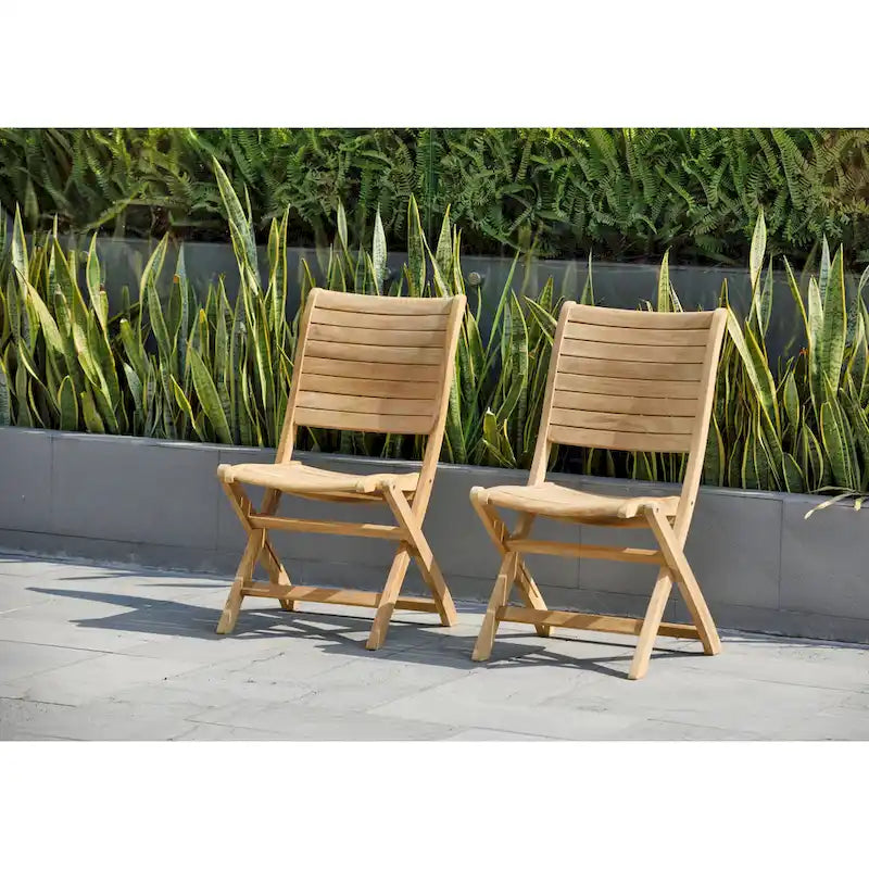 Ensemble de salle à manger extensible de patio Amazonia Teak Sessa, 13 pièces - 13 pièces