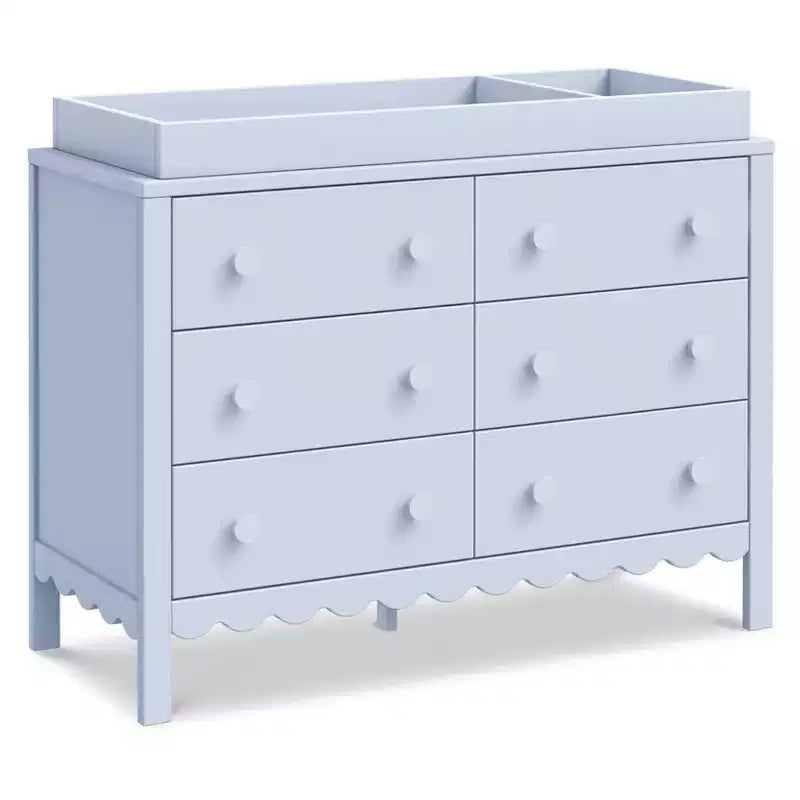 Cassettiera Scallop a 6 cassetti