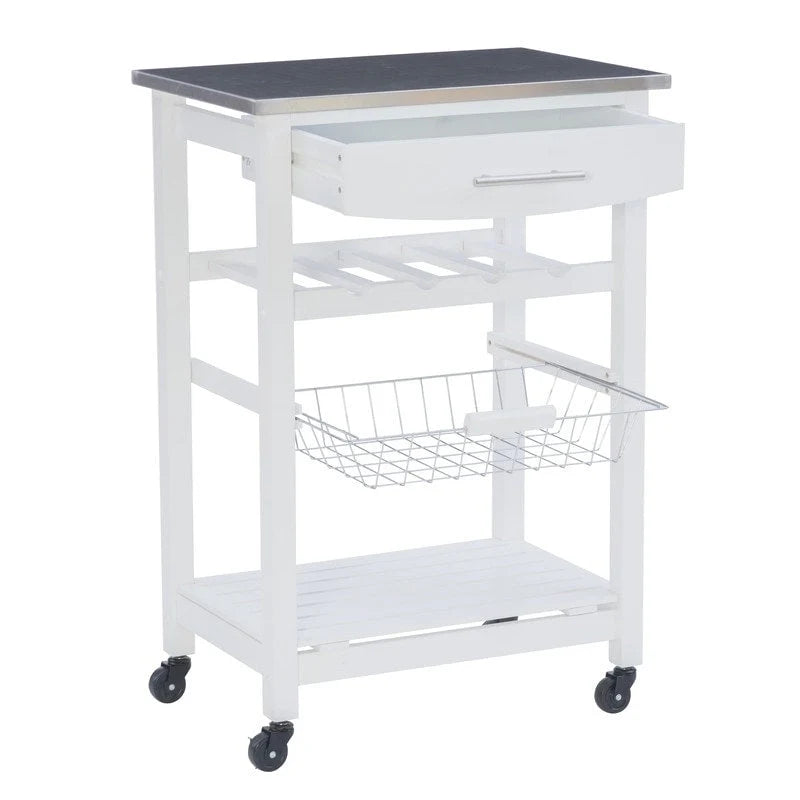 Carrello da cucina compatto e mobile Jake