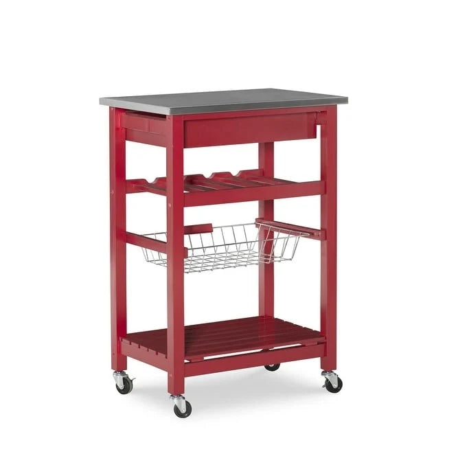 Carrello da cucina compatto e mobile Jake