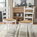 Sedia da pranzo Jessie con schienale a scala Simple Living (set da 2)
