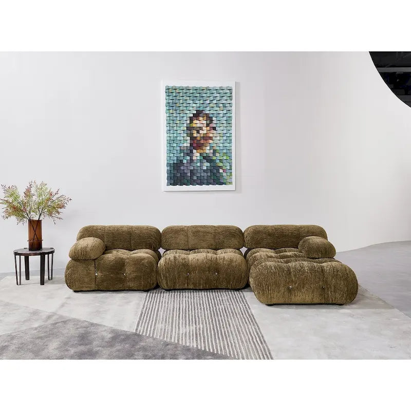 Daimion 4-teiliges Polsterecksofa