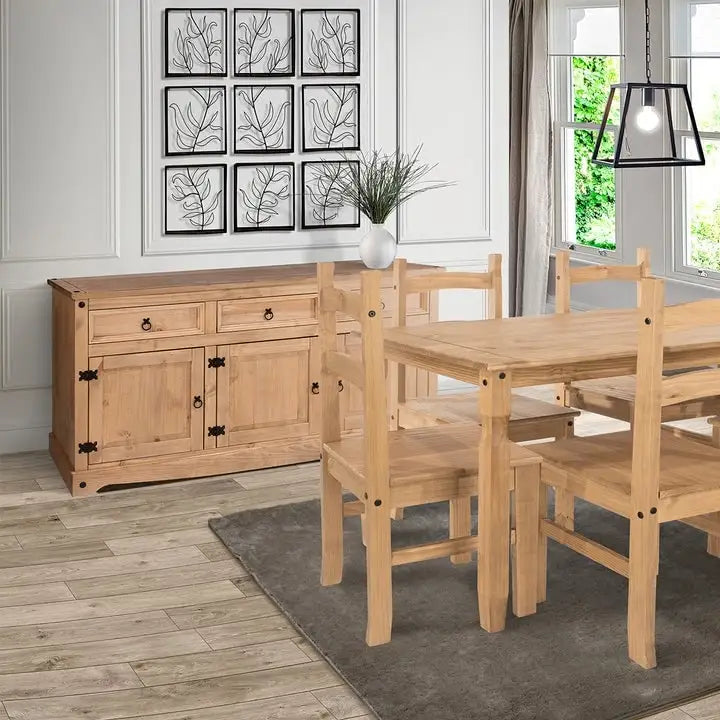 65 Holz-Buffetschrank im Landhausstil - Corona-Kollektion