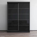 Moderner Hochglanz-Kleiderschrank Aria mit 2 Türen