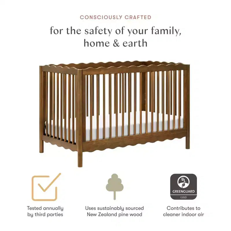 Lettino trasformabile 4 in 1 Babyletto Swell con kit di conversione in letto per bambini
