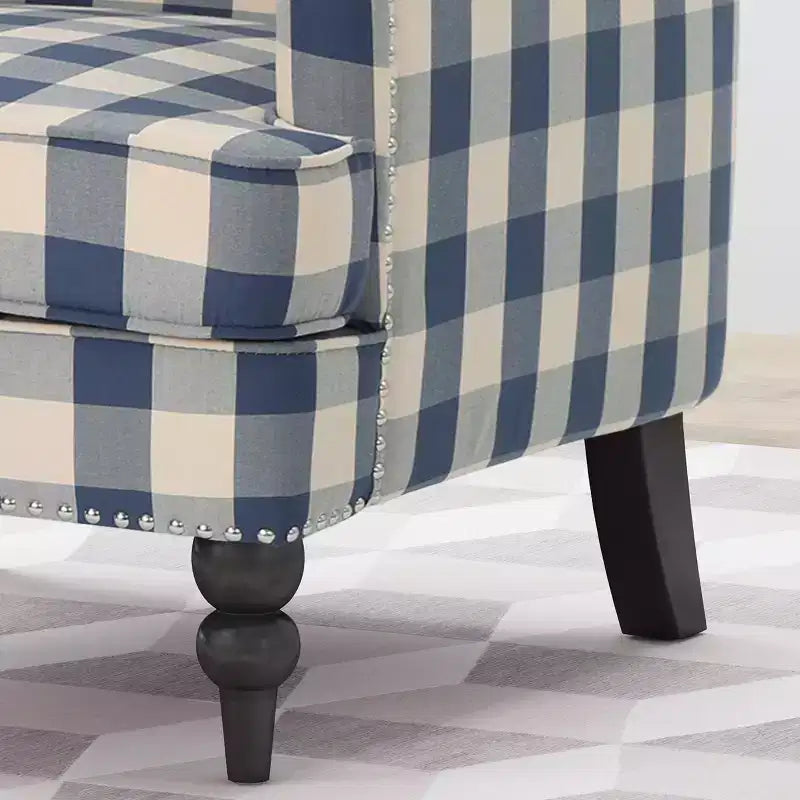 Christopher Knight Home Harrison moderner Clubsessel mit Stoffbezug und Ziernägeln