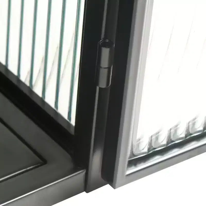 Okak moderner Hängeschrank mit 2 Türen, 3 Ebenen und Glastüren für Eingangsbereich/Esszimmer/Wohnzimmer/Küche