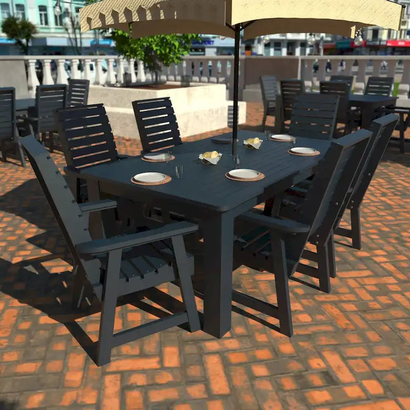 HIGHWOOD PROFESSIONAL 7-delige eethoek voor buiten 42x72