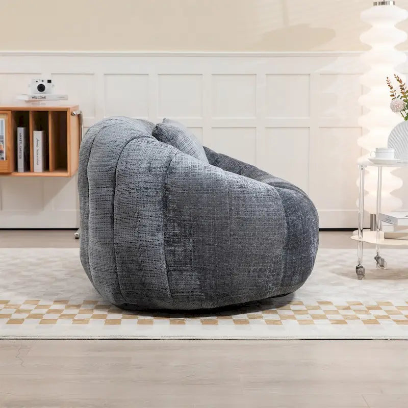 Sitzsack-Sessel aus Chenille, lässiges Sofa