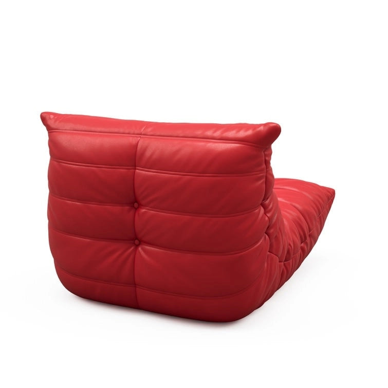 Furgle-Sofa aus Mikrofaserleder, ergonomisches Design, bequemes Bodensofa