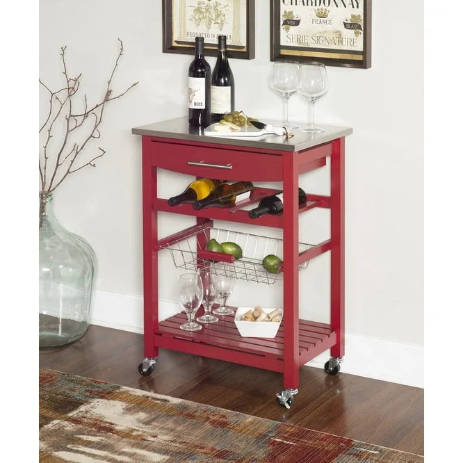 Carrello da cucina compatto e mobile Jake