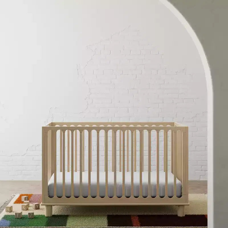 Lettino trasformabile 3 in 1 Storkcraft Sicily Deluxe con sponda di protezione per bambini
