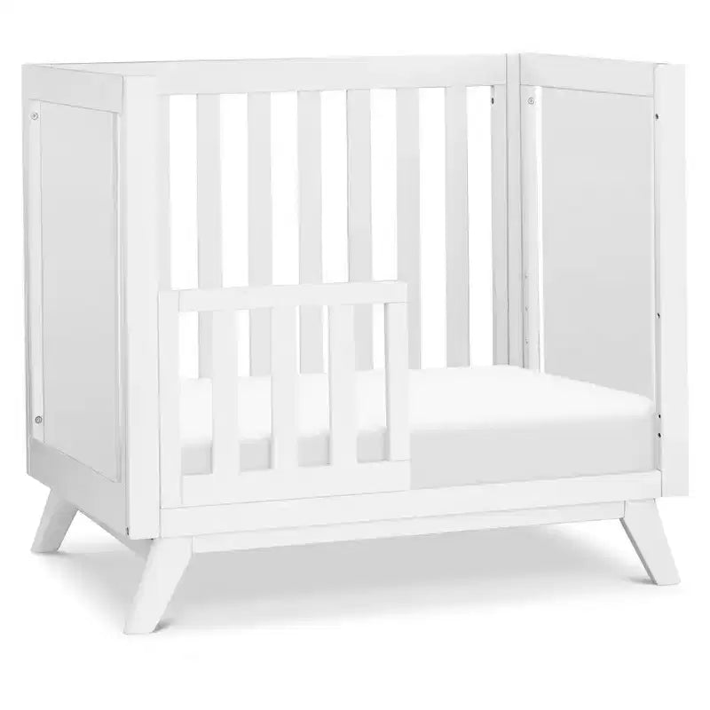 daVinci Otto 3-in-1 umbaubares Mini-Kinderbett mit 4 Matratzen