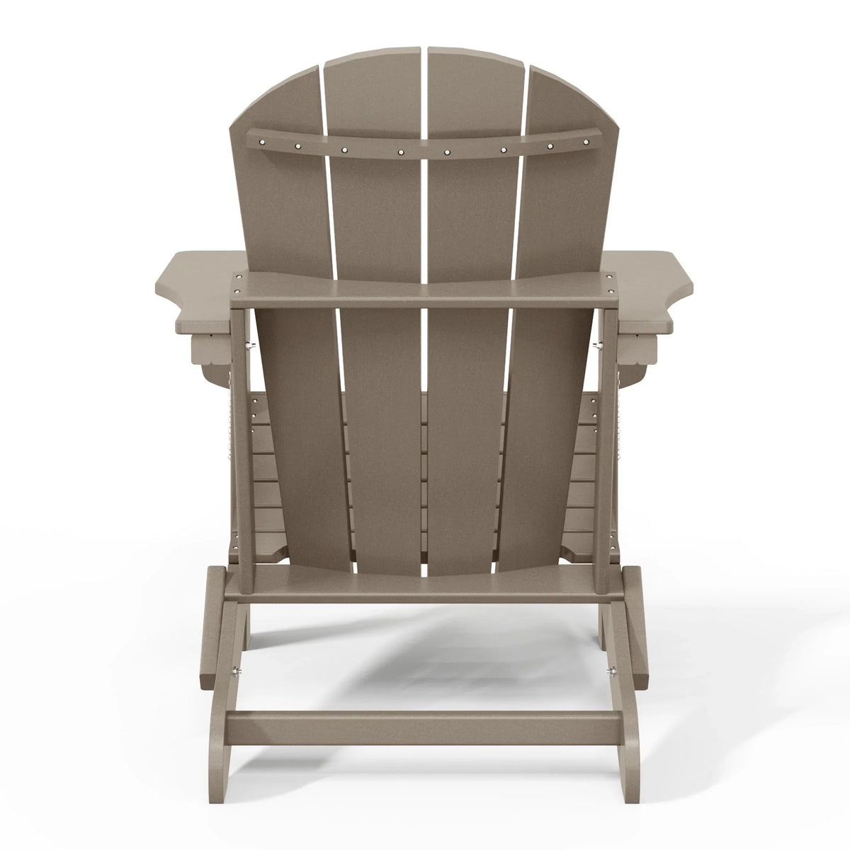 Polytrends Laguna Adirondack-Klappstuhl für die Terrasse, lichtecht und wetterbeständig