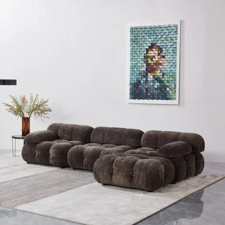 Daimion 4-teiliges Polsterecksofa