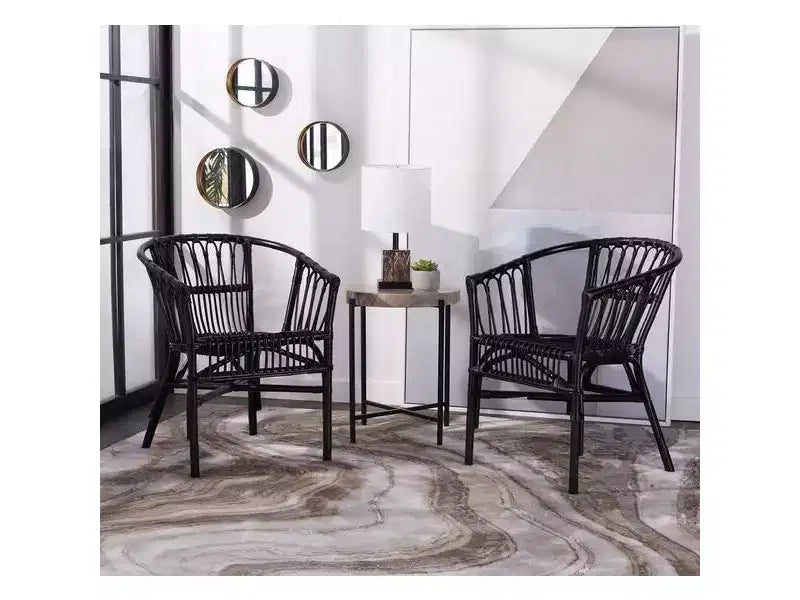 Adriana Rattan-Akzentstuhl - ACH6505 - 2er-Set - Safavieh