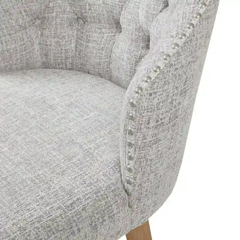 Upholstered 360 Degree Swivel Counter Stool 26 H