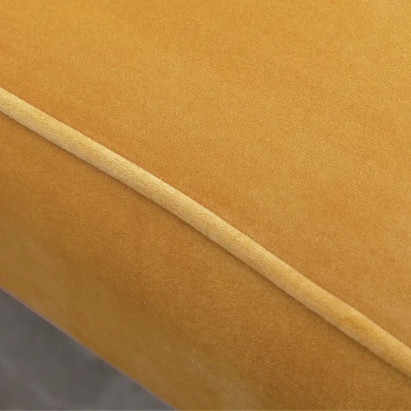 Contemporary Velvet Upholstered Accent Chair